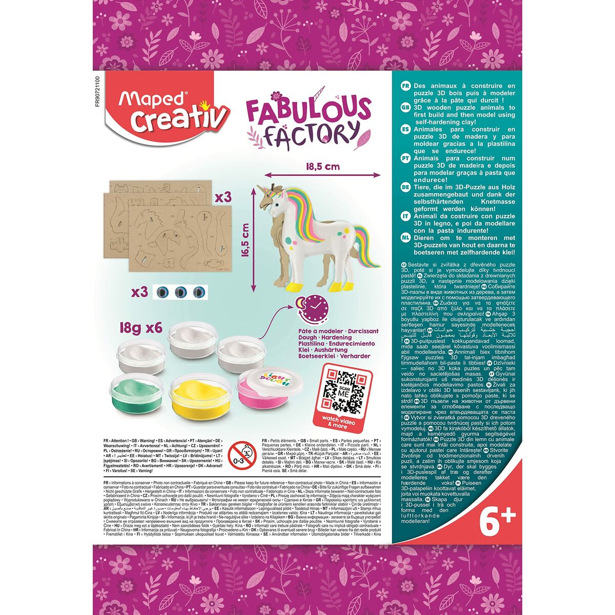 Travaux Manuel Maped Fabulous Factory Licorne